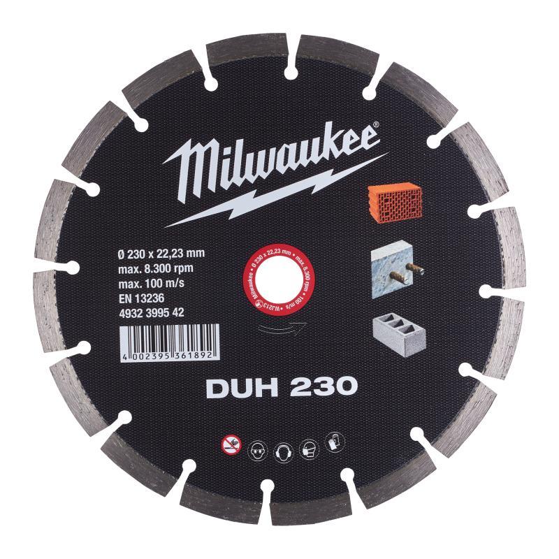 Disco Diamantato Duh Materiali Duri - Milwaukee — DISCO DIAM. DUH 230MM
