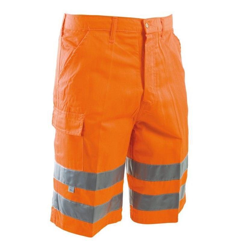 Bermuda Alta Visibilità P&P LOYAL — Arancione / 3XL