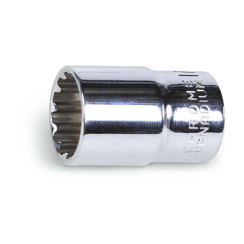 Chiavi A Bussola A Mano Con Attacco Quadro Femmina 1/2" Bocca Multimpronta, Cromate 920U Beta