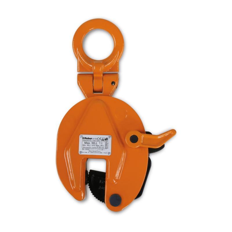 Pinza Di Sollevamento Lamiere Con Anello Di Sospensione Snodato 8135 Robur