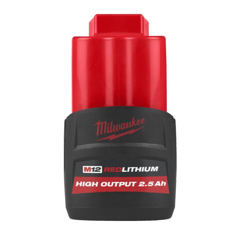 Batteria M12 High Output 2.5 Ah - M12 Hb2.5 - Milwaukee 4932480164