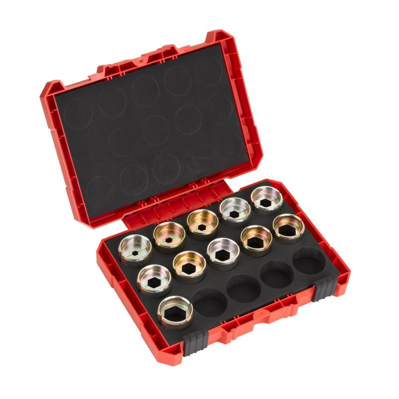 Set Matrici Serie R Per Capicorda Tubolari Standard E Serie R Per Crimpatrice Hcct 109/42 - Set Matrici Serie R Per Capicorda Tubolari Standard E Serie R - Milwaukee 4932472002