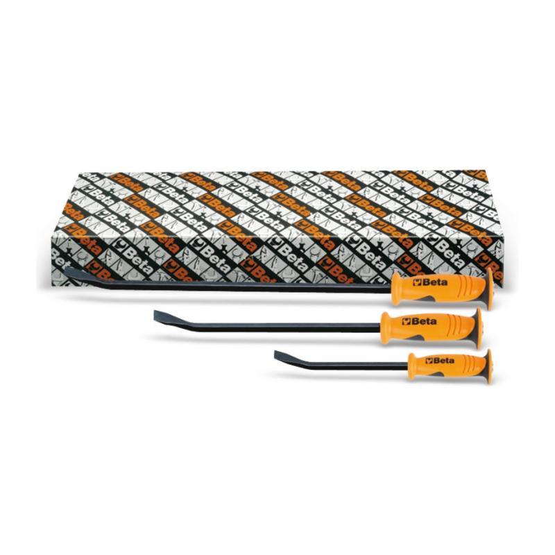 Serie Di 3 Leve Con Estremità Piatta Curva (Art. 965) 965/S3 Beta 009650019