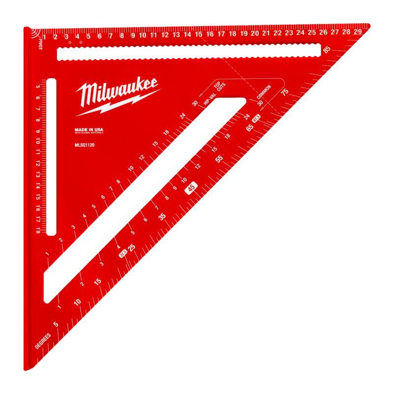 Squadra Triangolare Per Coperture - 30 Cm - Metrica - Milwaukee 4932498717