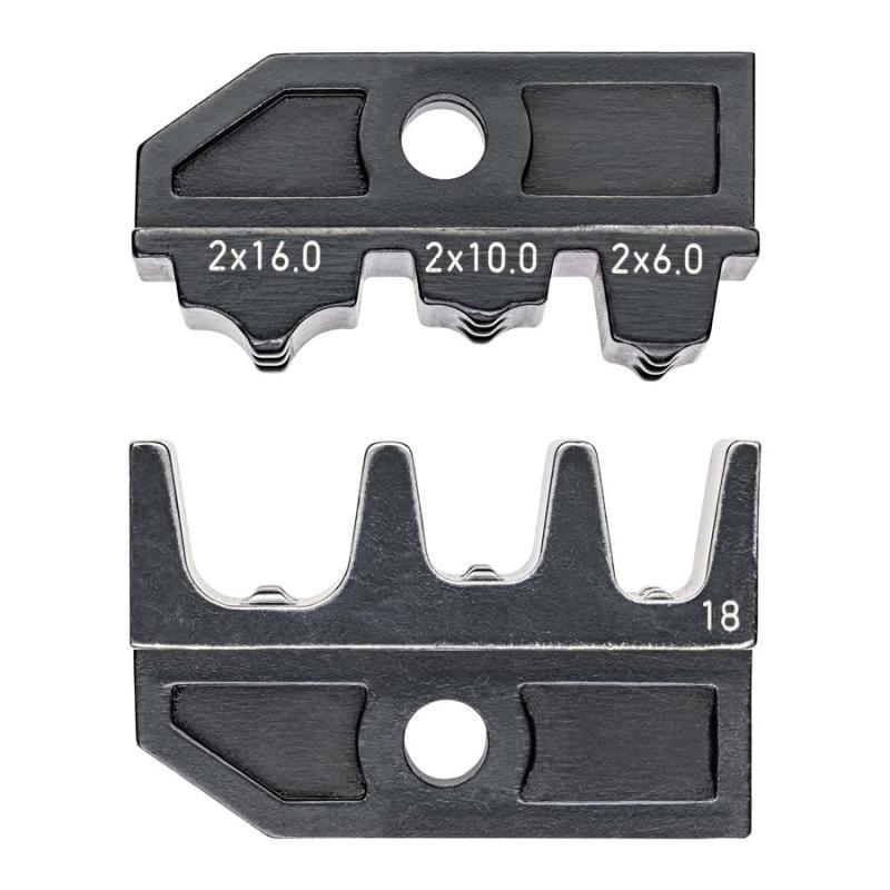 KNIPEX 97 49 18 Matrice di crimpaggio per terminali a bussola twin