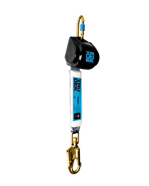 Dispositivo Anticaduta Retrattile IRUDEK TIGER 2,5 m - Fettuccia EN 360, Carico 140 Kg - Rossini N077