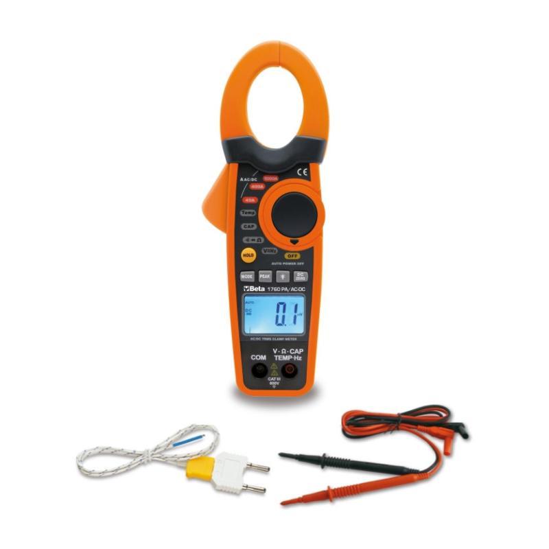 Pinza Amperometrica E Multimetro Digitale 1760PA/AC-DC Beta 017600000