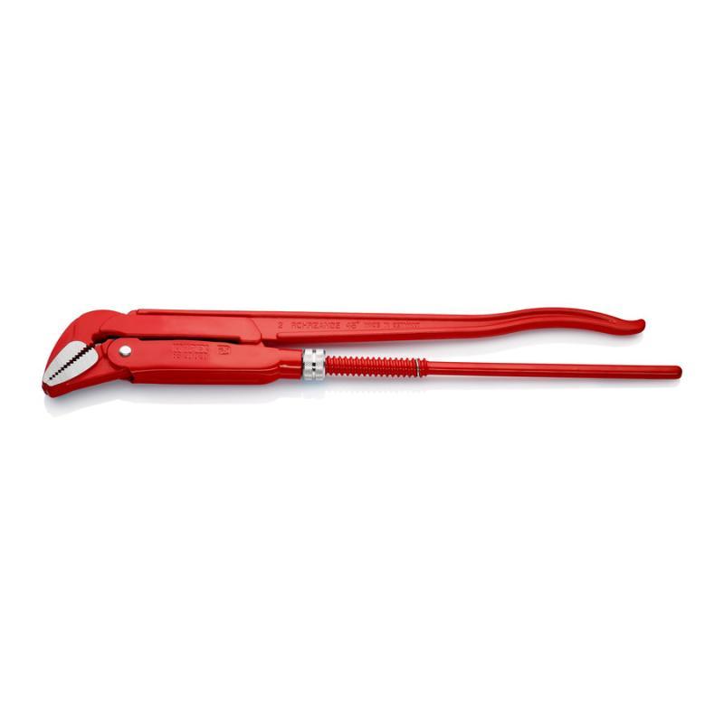 KNIPEX 83 20 020 Giratubi con ganasce a 45° rossa, verniciata a polvere 570 mm