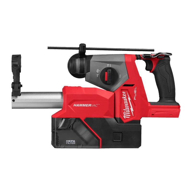 Tassellatore Compatto Sds-Plus 16 Mm 18 Volt Tecnologia Fuel Cpn Aspiratore M18 Fddec - Senza Batteria - M18 Fhacdde-0C - Milwaukee 4933498586