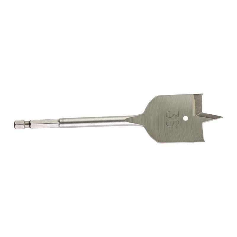 Mecchie Per Legno A Testa Piatta - Milwaukee — PUNTA A MECCHIA 36X160 MM