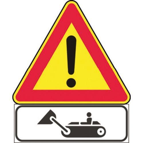 Cartello Mezzi Di Lavoro In Azione Figura II 388