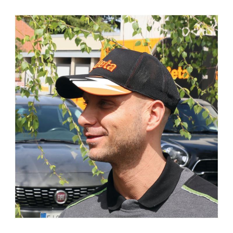Cappellino Beta Trucker Nero Con Visiera Curva 9525TR BETACollection 095250011