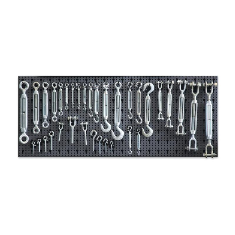 Assortimento 374 Accessori Per Funi, Con Ganci Senza Pannello 8600 R/11 SHOPinShop 086000011
