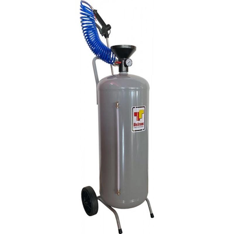 Nebulizzatore In Acciaio Carrellato Capacità Serbatoio 50lt Completo Di Lancia e Tubo