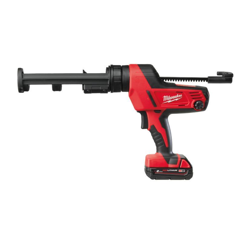 Pistola Per Silicone Portacartuccia 310Mm 18 Volt (1 Batteria) 2,0Ah - C18 Pcg/310C-201B - Milwaukee 4933441310
