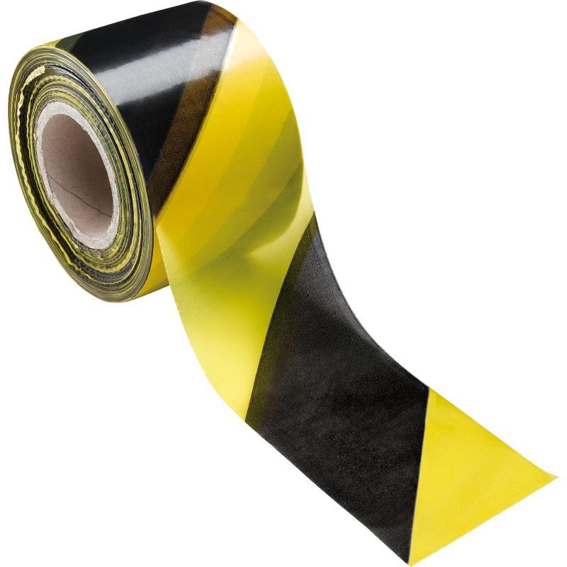 Nastro Segnaletico Giallo/Nero 200 Metri
