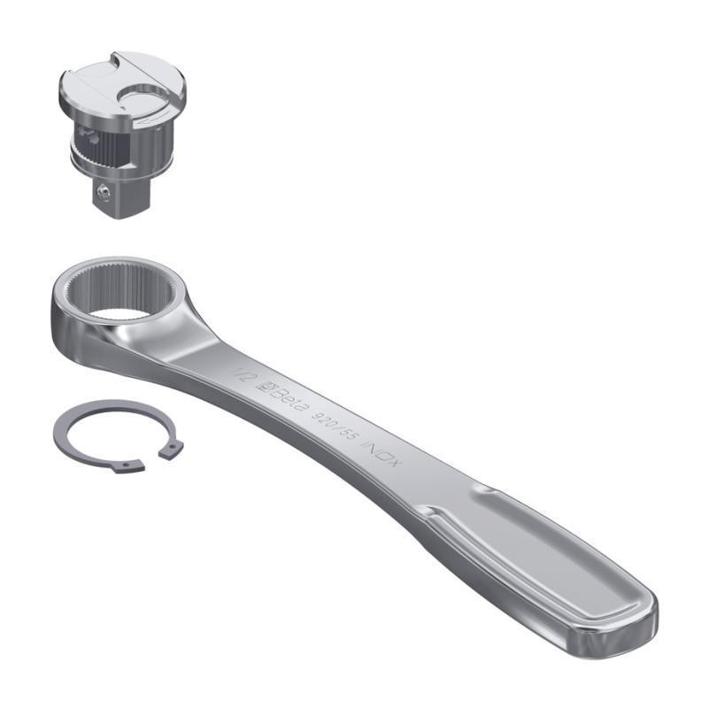 Cricchetto Reversibile Con Attacco Quadro Maschio 1/2" In Acciaio Inossidabile 920/55 INOX BetaINOX 009203882