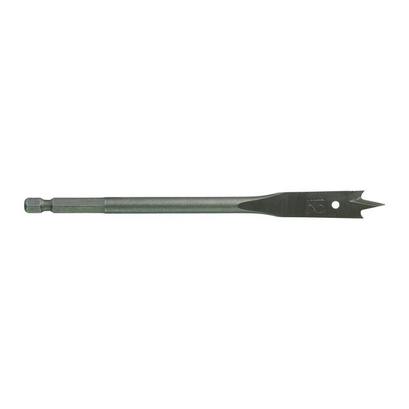 Mecchie Per Legno A Testa Piatta - Milwaukee — PUNTA A MECCHIA 12X160 MM