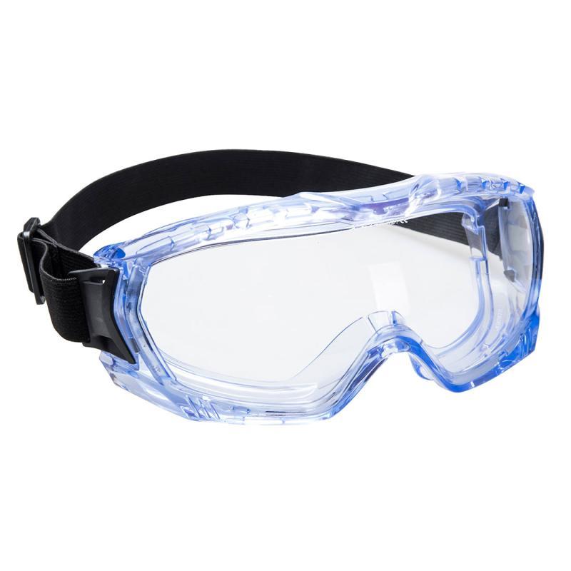 Occhiale A Maschera Sovraocchiali Ultra Vista Con Lente Anti-Gaffio, Anti-Appannamento e Protezione da Liquidi PORTWEST