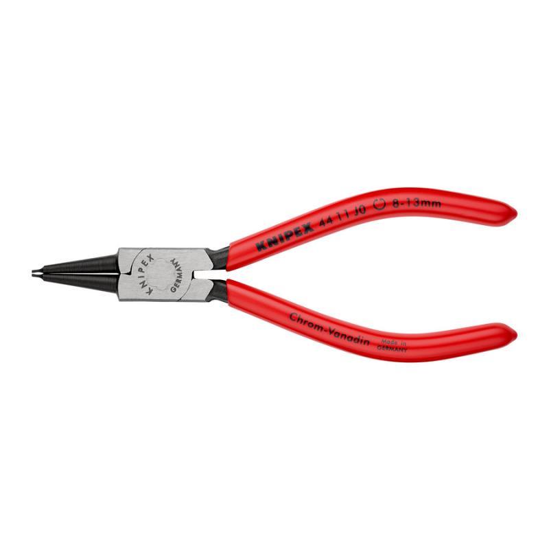 KNIPEX 44 11 J0 SB Pinza per anelli di sicurezza per anelli di sicurezza interni a fori rivestiti in resina sintetica atramentata nera 140 mm in confezione Self-service