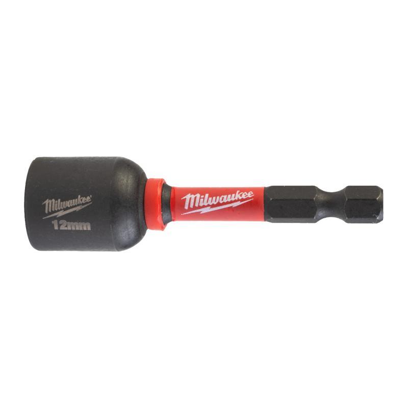 Bussole Magnetiche A Codolo Esagonale Shockwave - Milwaukee — BUSSOLE HEX 12 ATTACCO 1/4 - LUNG 65MM