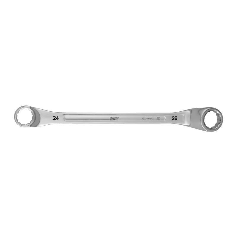 Chiavi Poligonali Doppie Curve - Milwaukee — CHIAVE POLIGONALI DOPPIE CURVA 24x26 mm