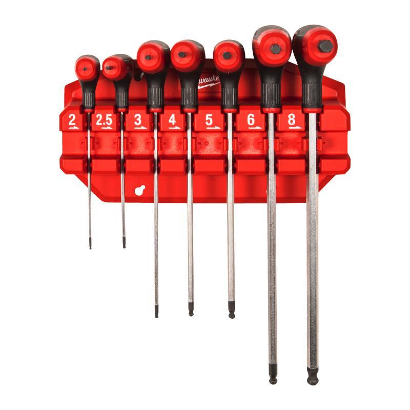 Set Magnetico Chiavi Esagonali Con Imp. - 7 Pz. - Milwaukee 4932498677