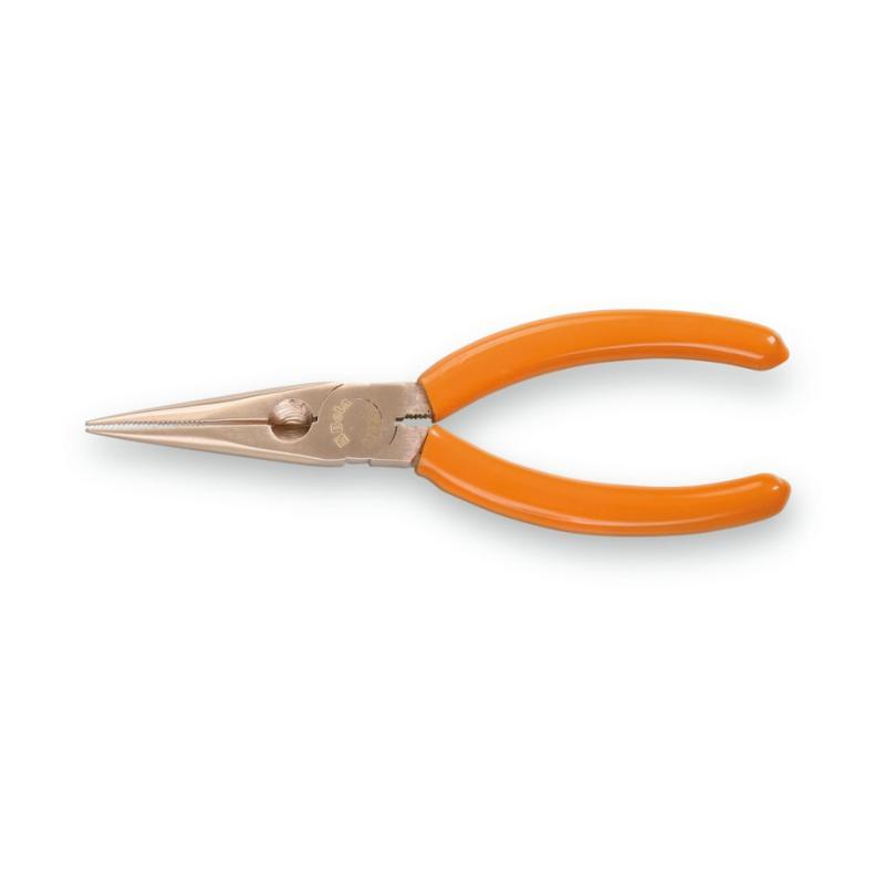 Pinza A Becchi Mezzotondi Lunghissimi Diritti Zigrinati Antiscintilla 1166BA 150 Beta 011660815