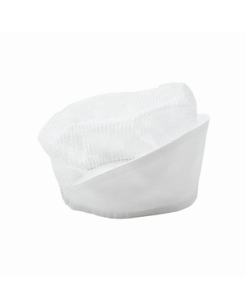 Cuffia da Lavoro Lady in Rete e Cotone con Elastico alla Nuca - Taglia Unica - Rossini R001