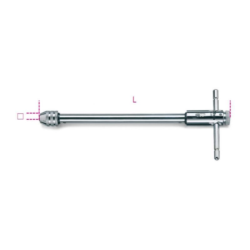 Giramaschi A Cricchetto Reversibile, Tipo Lungo Cromato 436L Beta — /1