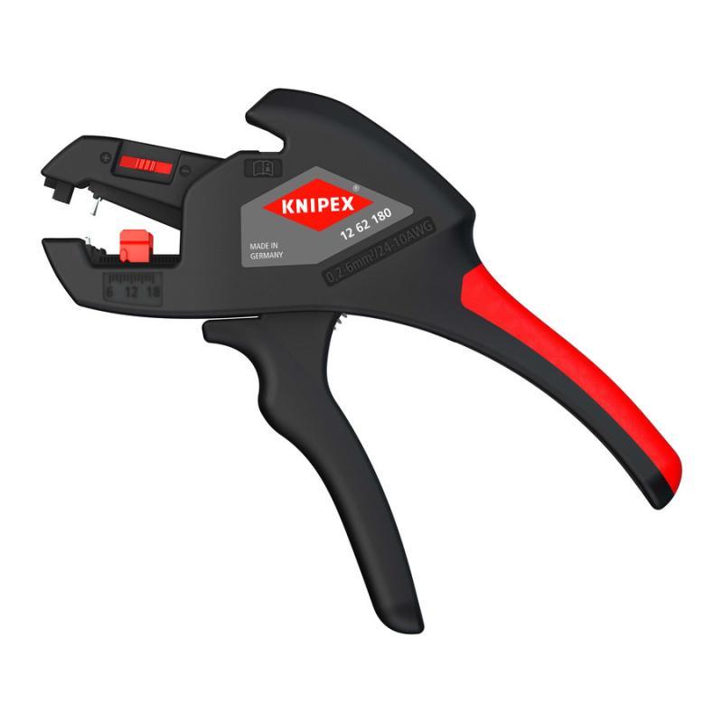KNIPEX 12 62 180 ComStrip Pinza spelacavi automatica 165 mm