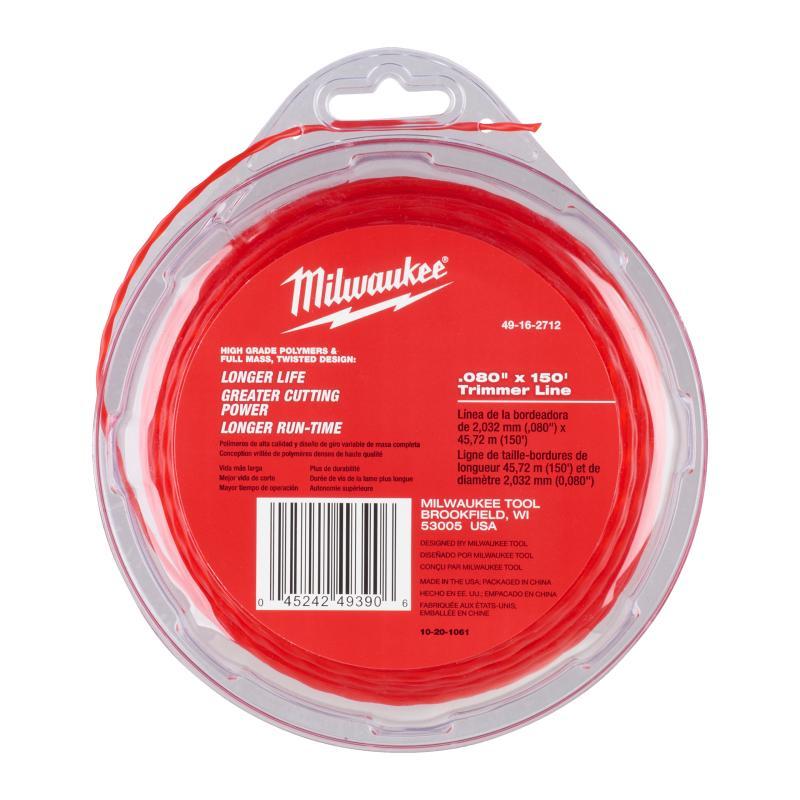 Accessori Per Decespugliatori - Milwaukee — FILO 2mm x 45m PER M18CLT