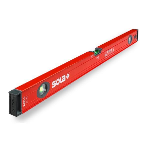 Livella A Bolla D'aria In Profilo Tubolare RED 3 SOLA