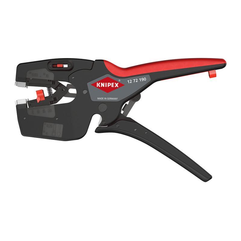 KNIPEX 12 72 190 NexStrip® Utensile multifunzione per elettricisti rivestiti in resina sintetica antiscivolo 190 mm