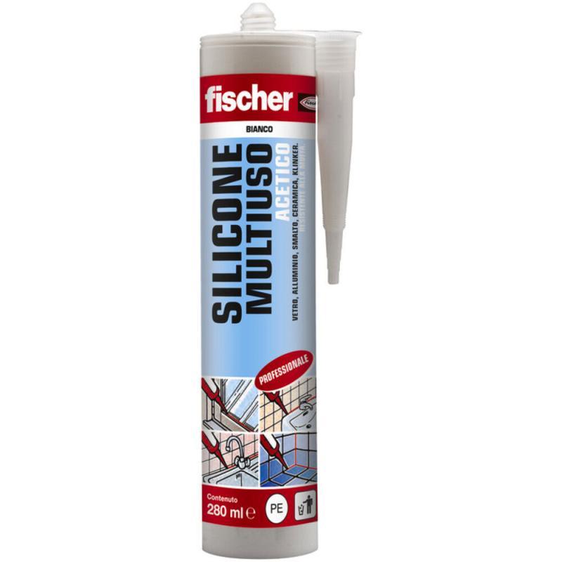 FISCHER SAM Silicone Acetico Multiuso Trasparente