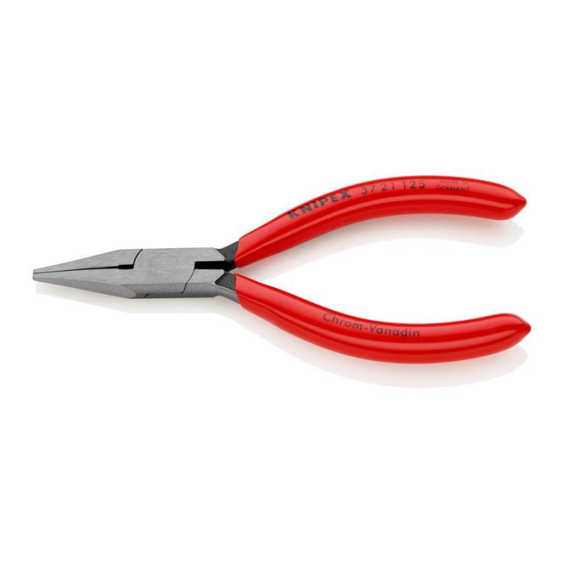 KNIPEX 37 21 125 Pinza prensile per meccanica fine rivestiti in resina sintetica atramentata nera 125 mm