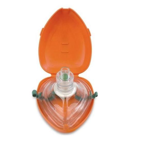Maschera Flessibile Oronasale Con Valvola e Custodia