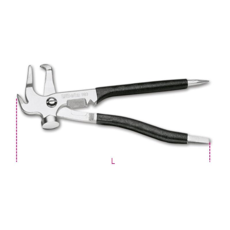 Pinza Combinata Per Equilibratura Ruote 989 Beta 009890001