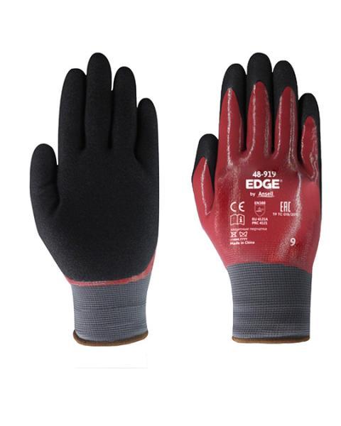 Guanto Edge 48-919 completamente rivestito in NBR - Ansell GGU829