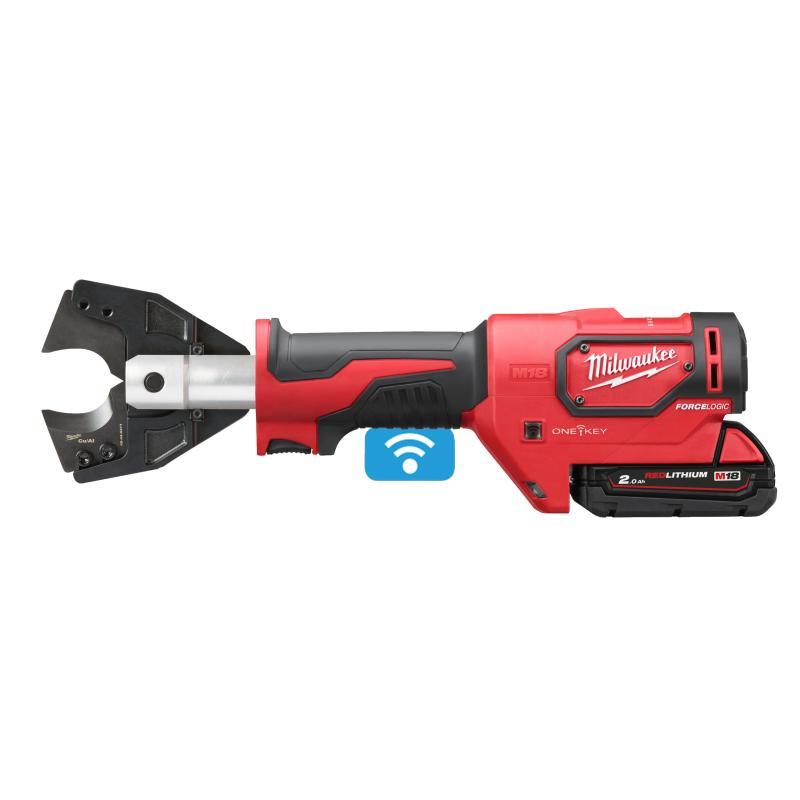 Tagliacavi Idraulica Rame/Alluminio 18V 2,0Ah Con Ganascia - M18 Onehcc-201C Cu/Al-Set - Milwaukee 4933464301