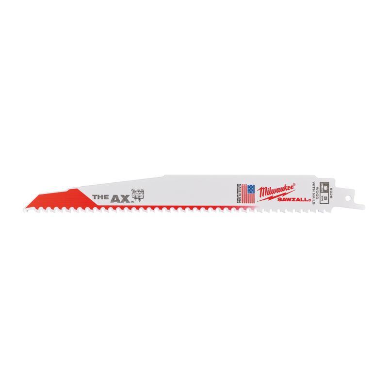 Lame Demolizione Heavy Duty Legno Con Chiodi - Milwaukee — LAMA SD AX LEGNO Lungh. mm/Passo 230/5 5pz