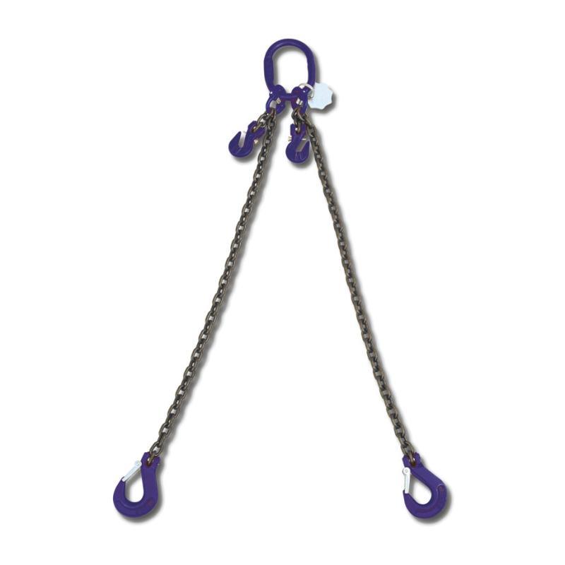 Pendente Per Sollevamento Con Ganci Accorciatori, Catena A 2 Bracci, Grado 10 8097/G10 Robur