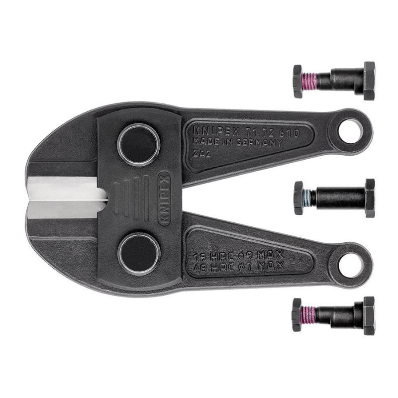 KNIPEX 71 79 610 Testa di ricambio per 71 72 610 completa di viti