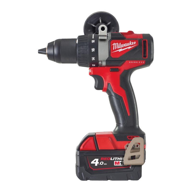 Trapano Compatto 18 Volt 4,0Ah Brushless Valigetta Heavyduty - M18 Bldd2-402X - Milwaukee 4933464559