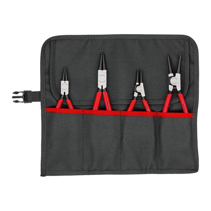 KNIPEX 00 19 56 V01 Assortimento di pinze per anelli di sicurezza 4 pezzi