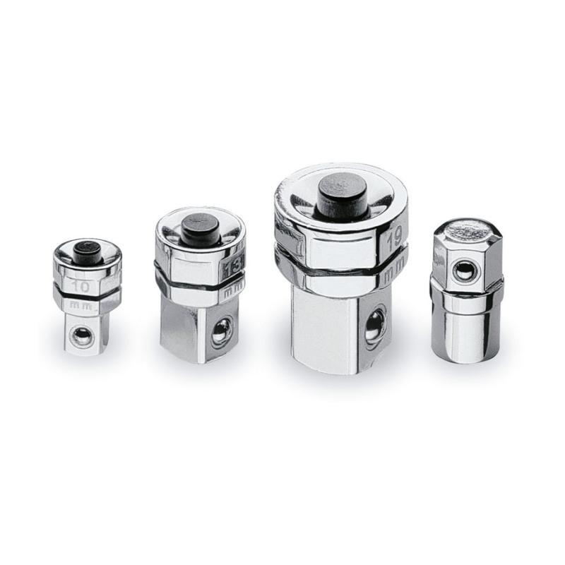 Kit Di 4 Adattatori Per Chiavi A Cricchetto: 1 Adattatore Per Bits 3 Adattatori A Sgancio Rapido 123/K4 Beta 001230504