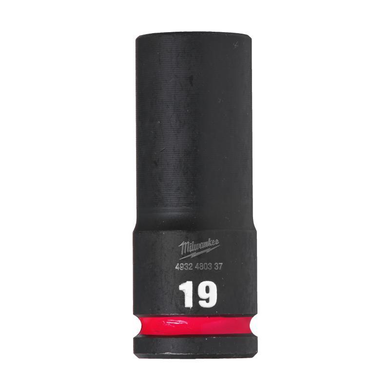 Shockwave Impact Duty Impact Sockets - Milwaukee — BUSSOLA A MACCHINA DA 1/2 19 mm - LUNGA