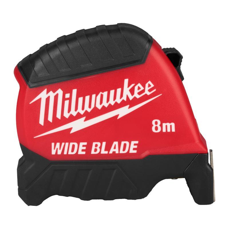 Flessometro Wide Blade - Milwaukee — FLESSOMETRO WIDE BLADE 8 m (metric)