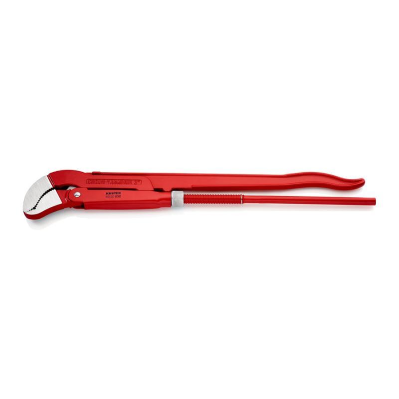 KNIPEX 83 30 030 Giratubi con ganasce ad "S" rossa, verniciata a polvere 680 mm
