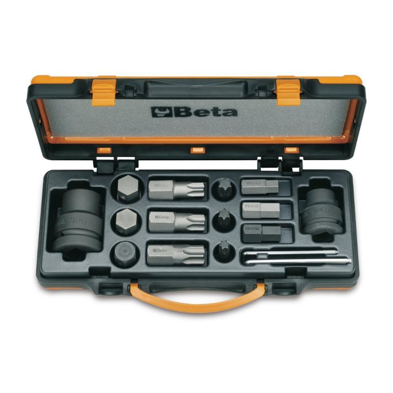 12 Inserti Macchina Maschio E 4 Accessori In Cassetta Di Lamiera 727/C16 Beta 007270900